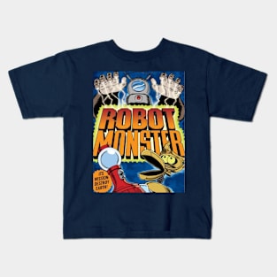 MST3K Mystery Science Promotional Artwork - Robot Monster Kids T-Shirt